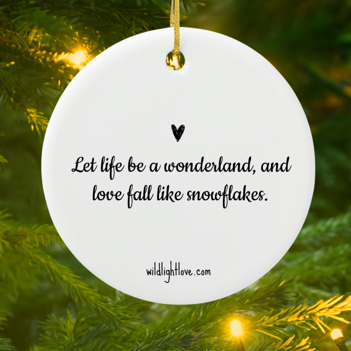 A Flurry of Love | Loreen Loves Holiday Ornament