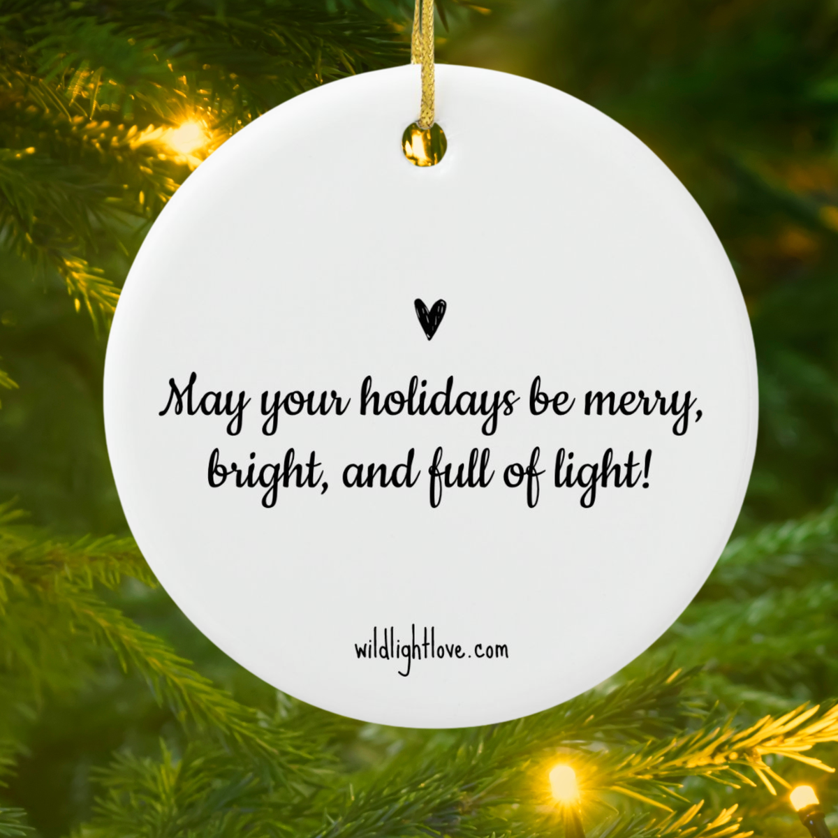 All Hearts Aglow | Loreen Loves Holiday Ornament