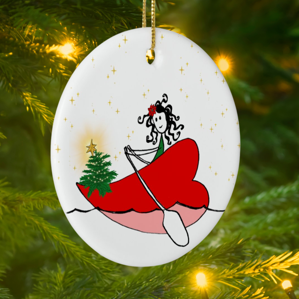 Christmas Wishes Afloat | Loreen Loves Holiday Ornament