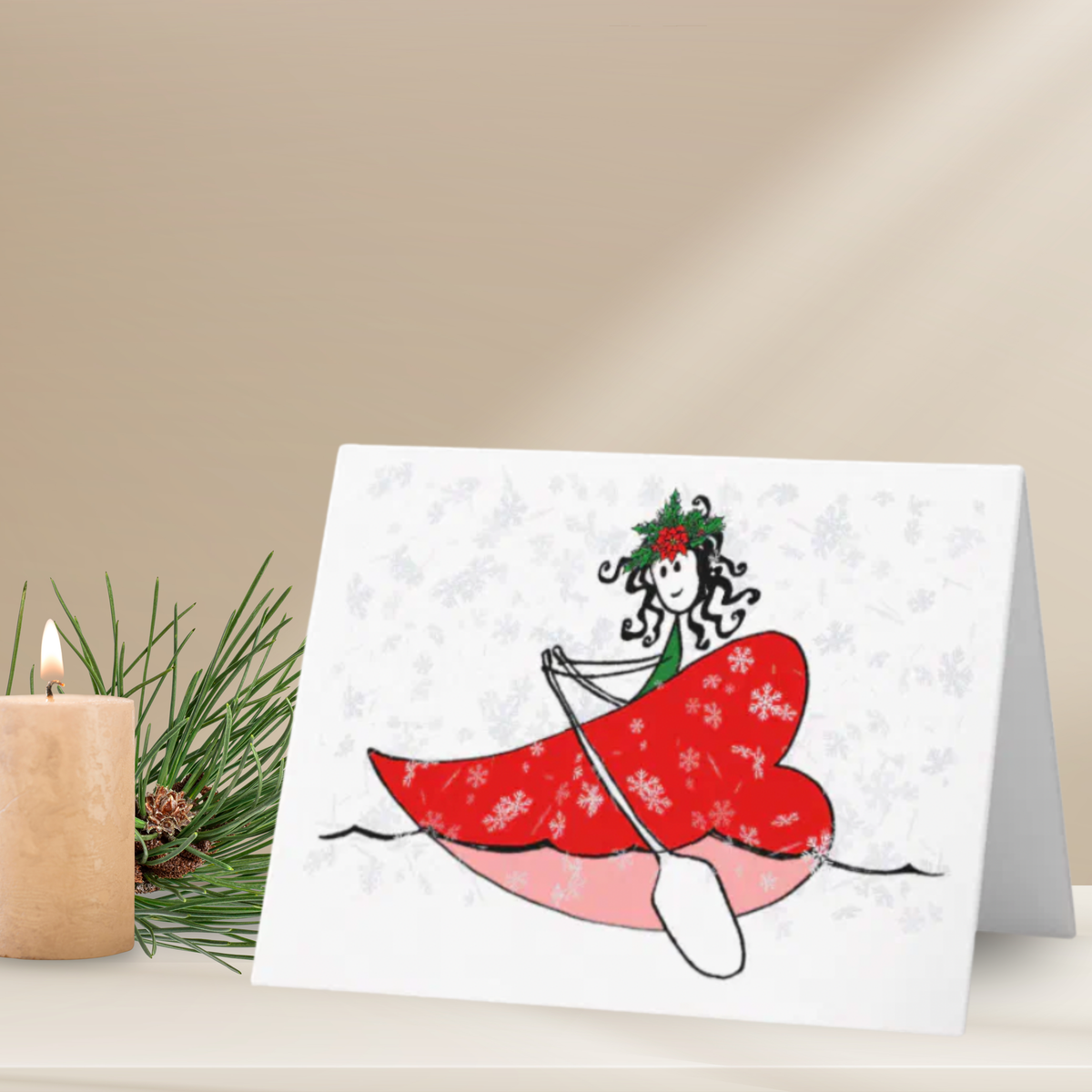 A Flurry of Love | Loreen Loves Greeting Card