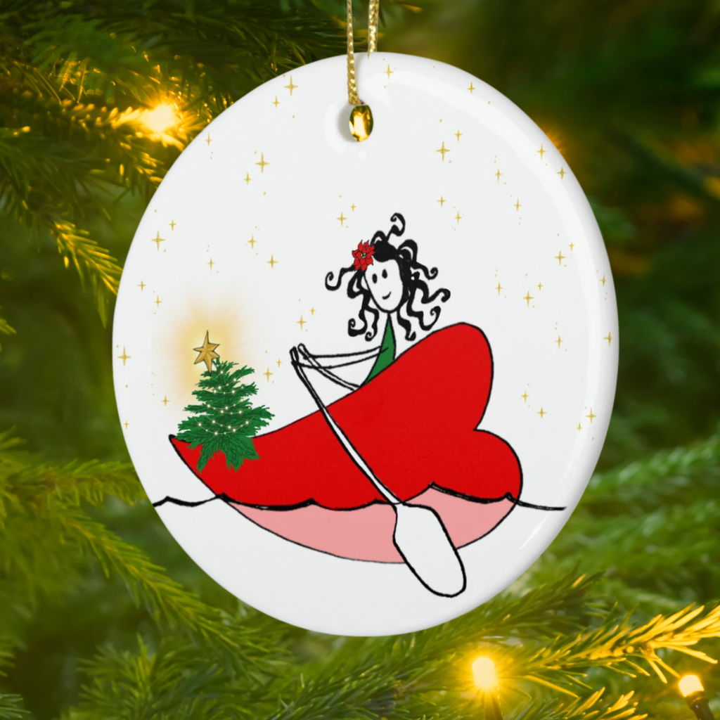 Christmas Wishes Afloat | Loreen Loves Holiday Ornament