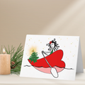 Christmas Wishes Afloat | Loreen Loves Greeting Card