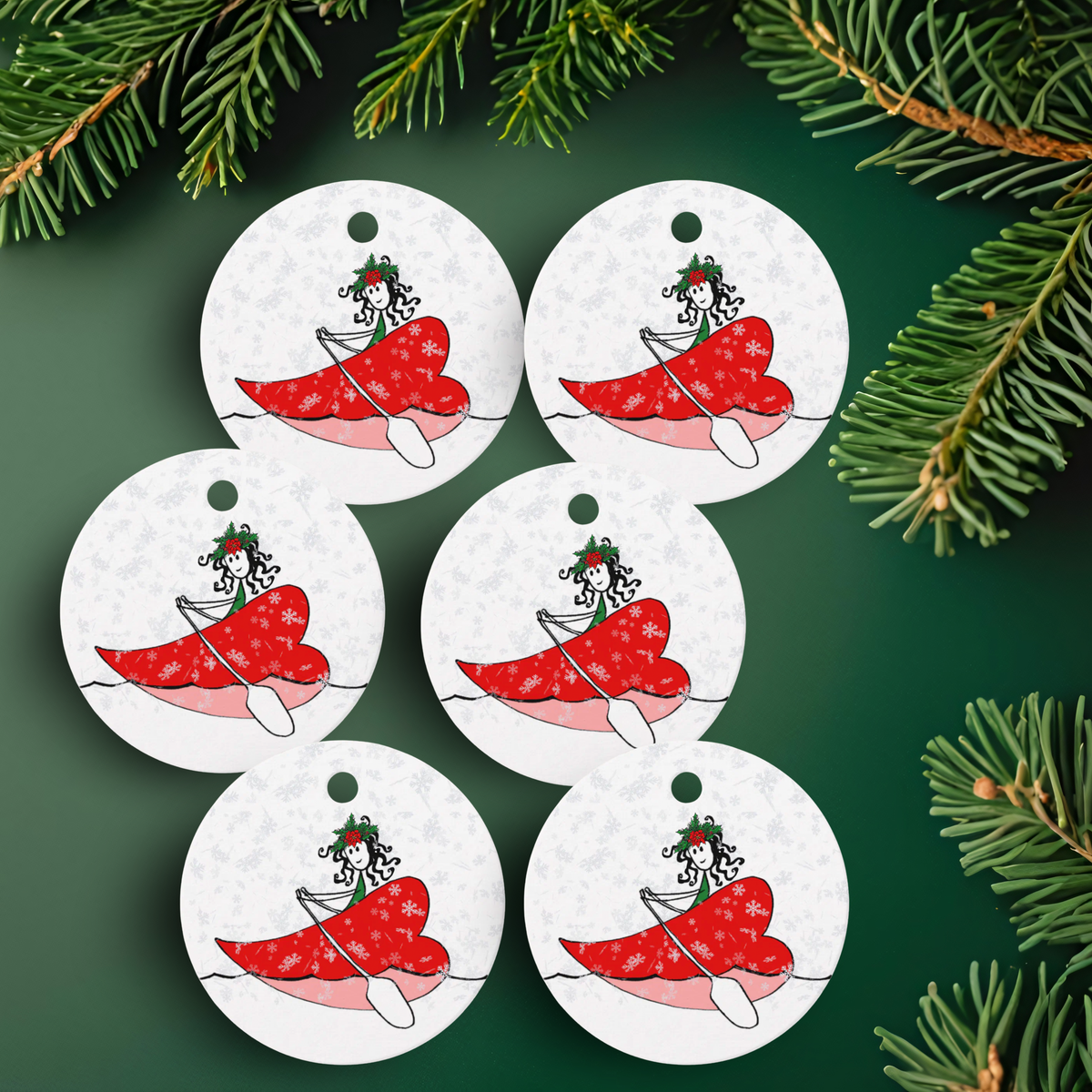 A Flurry of Love | Loreen Loves Holiday Gift Tags