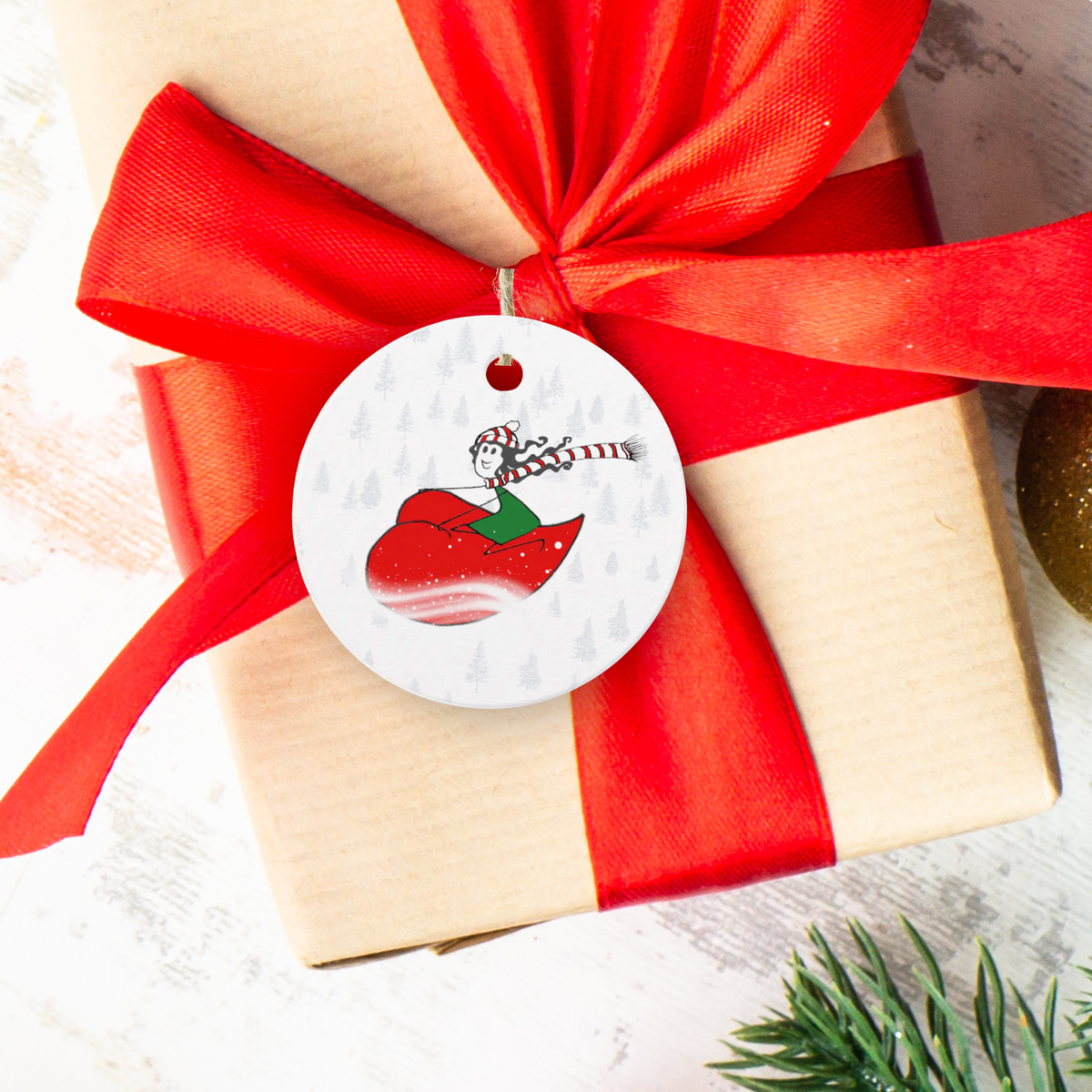 Dashing Through the Snow | Loreen Loves Holiday Gift Tags