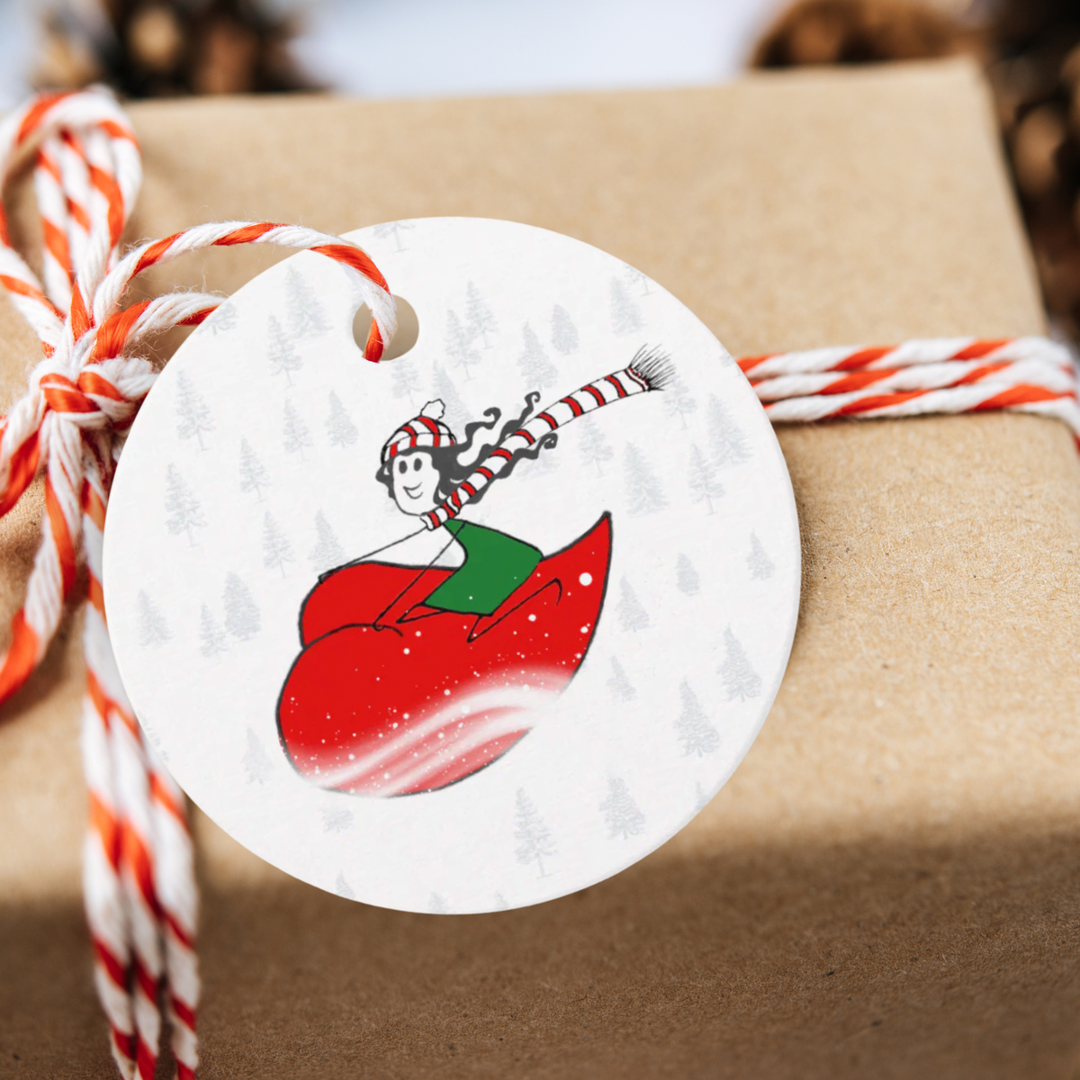 Dashing Through the Snow | Loreen Loves Holiday Gift Tags