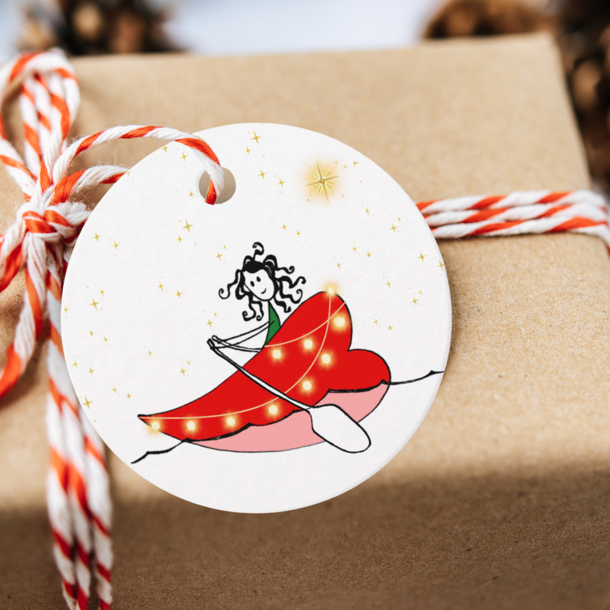 All Hearts Aglow | Loreen Loves Holiday Gift Tags