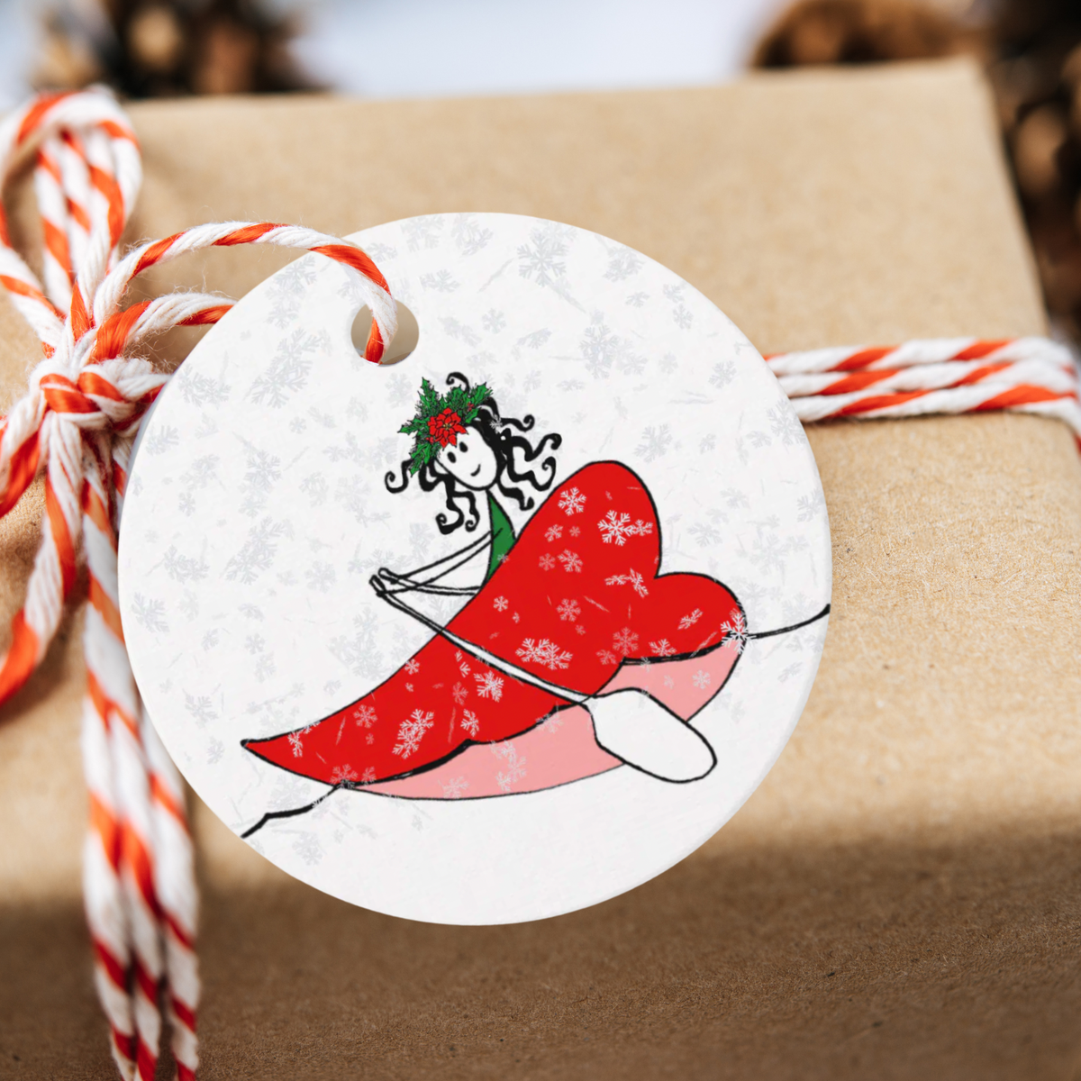 A Flurry of Love | Loreen Loves Holiday Gift Tags