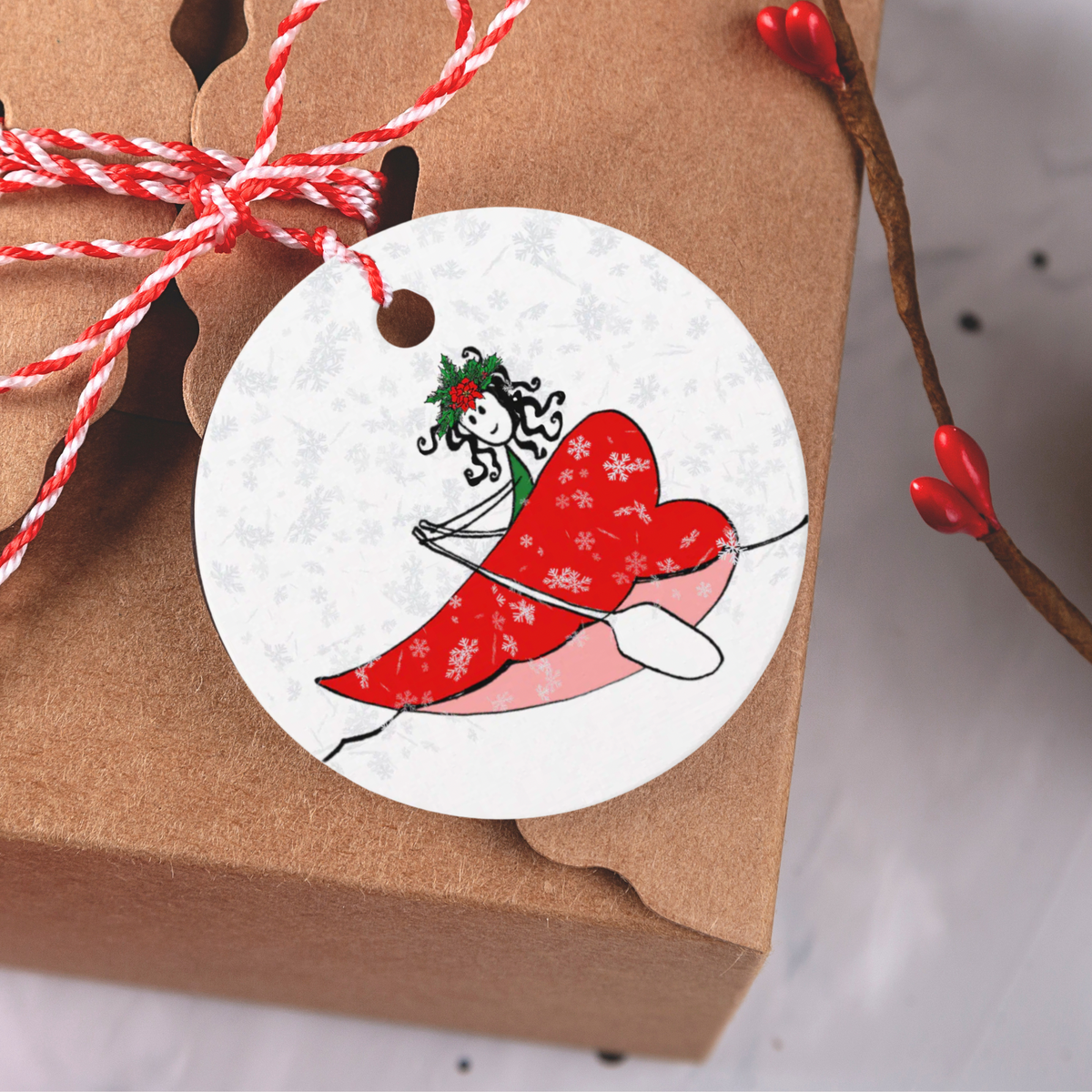 A Flurry of Love | Loreen Loves Holiday Gift Tags