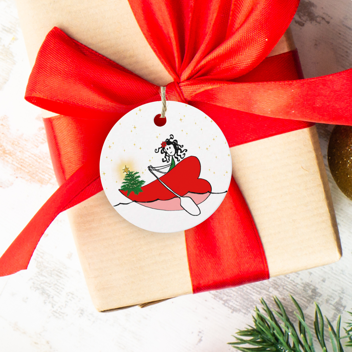 Christmas Wishes Afloat | Loreen Loves Holiday Gift Tags