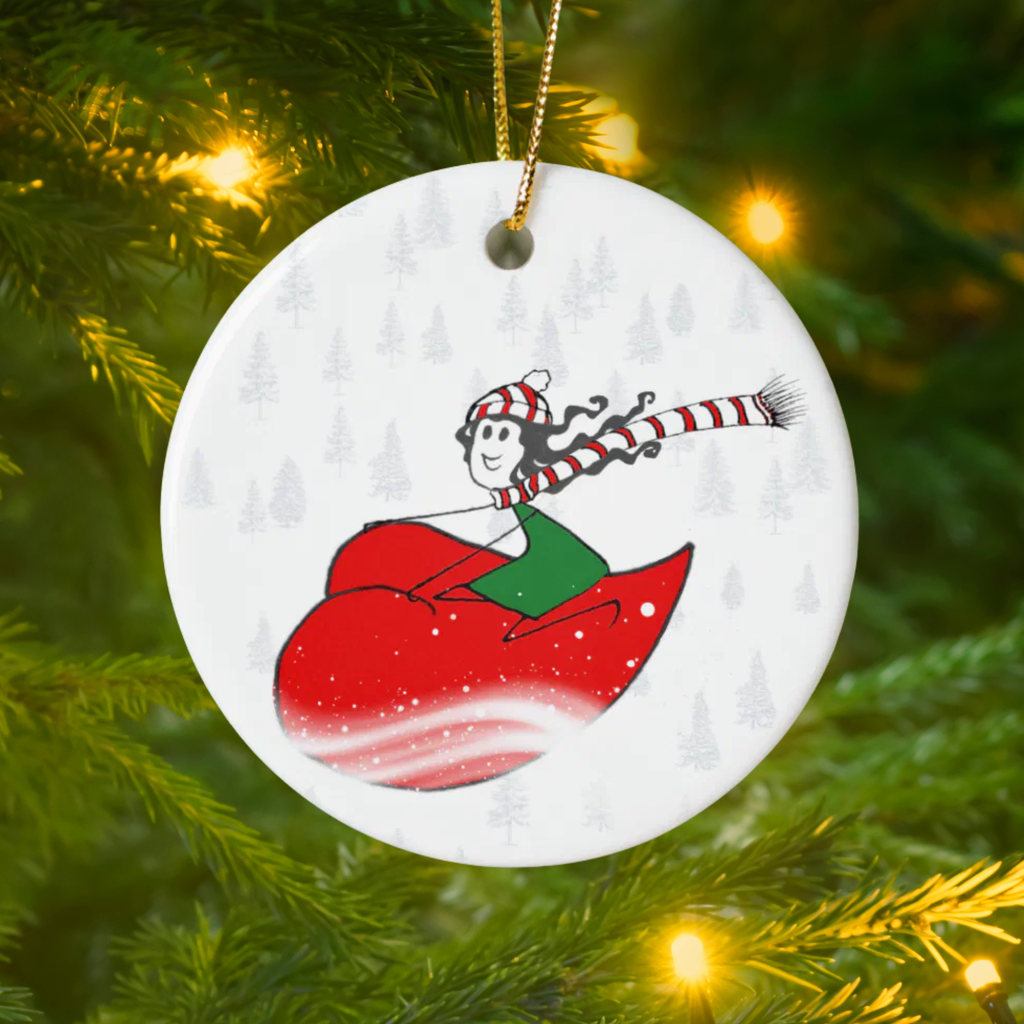 Dashing Through the Snow | Loreen Loves Holiday Ornament
