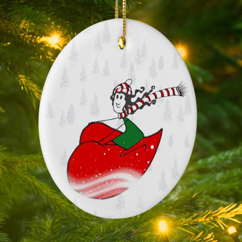 Dashing Through the Snow | Loreen Loves Holiday Ornament