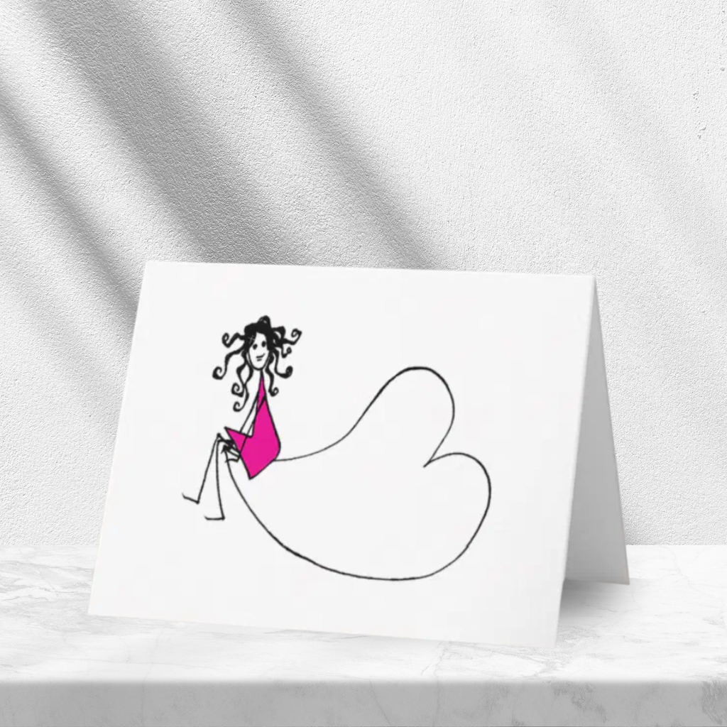 A Little Sweetness | Fuchsia Loreen Loves Note Card
