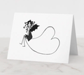 Wings After Dark - Loreen Loves Note Card