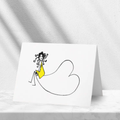 A Little More Sunshine | Yellow Loreen Loves Note Card